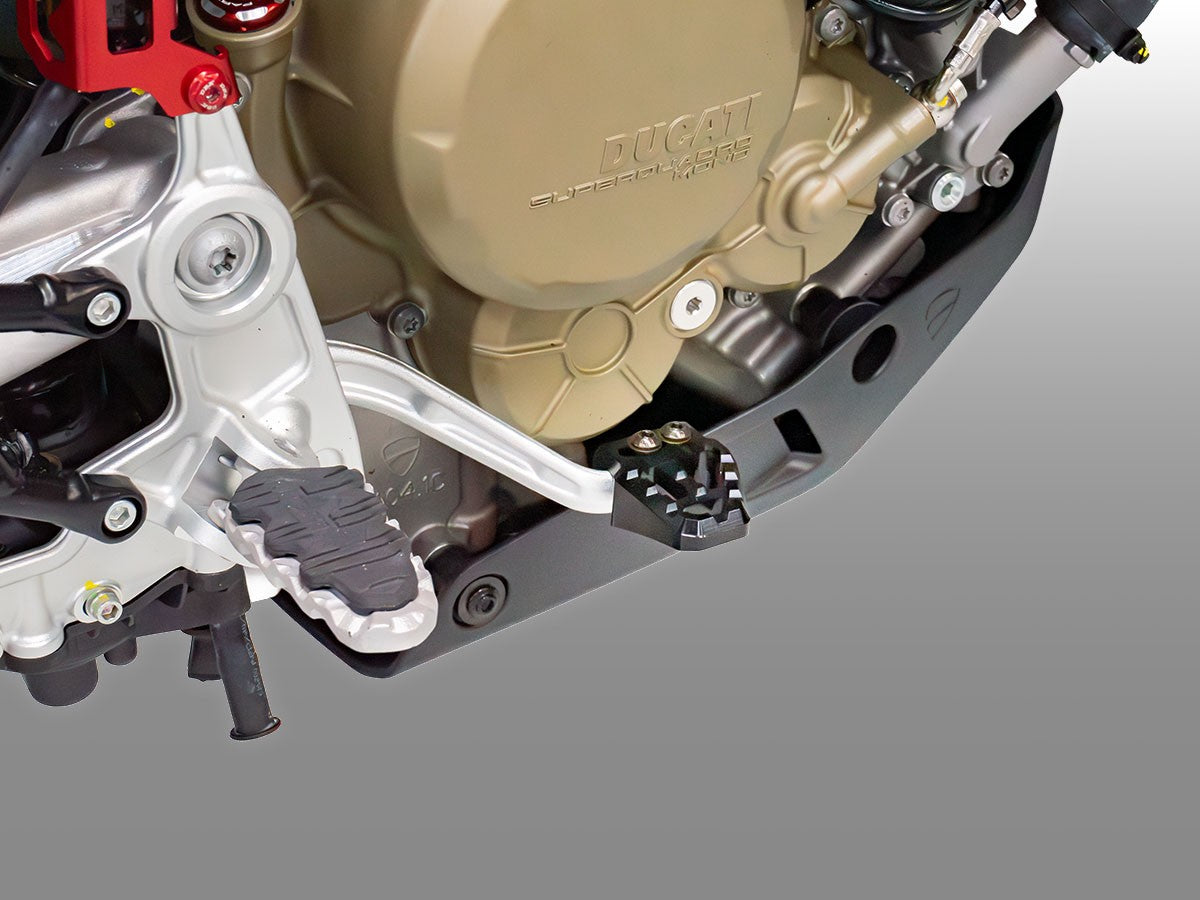 DBK Special Parts (Ducabike) Adjustable Rear Brake Lever Toe Peg for the Ducati Hypermotard 698 Mono