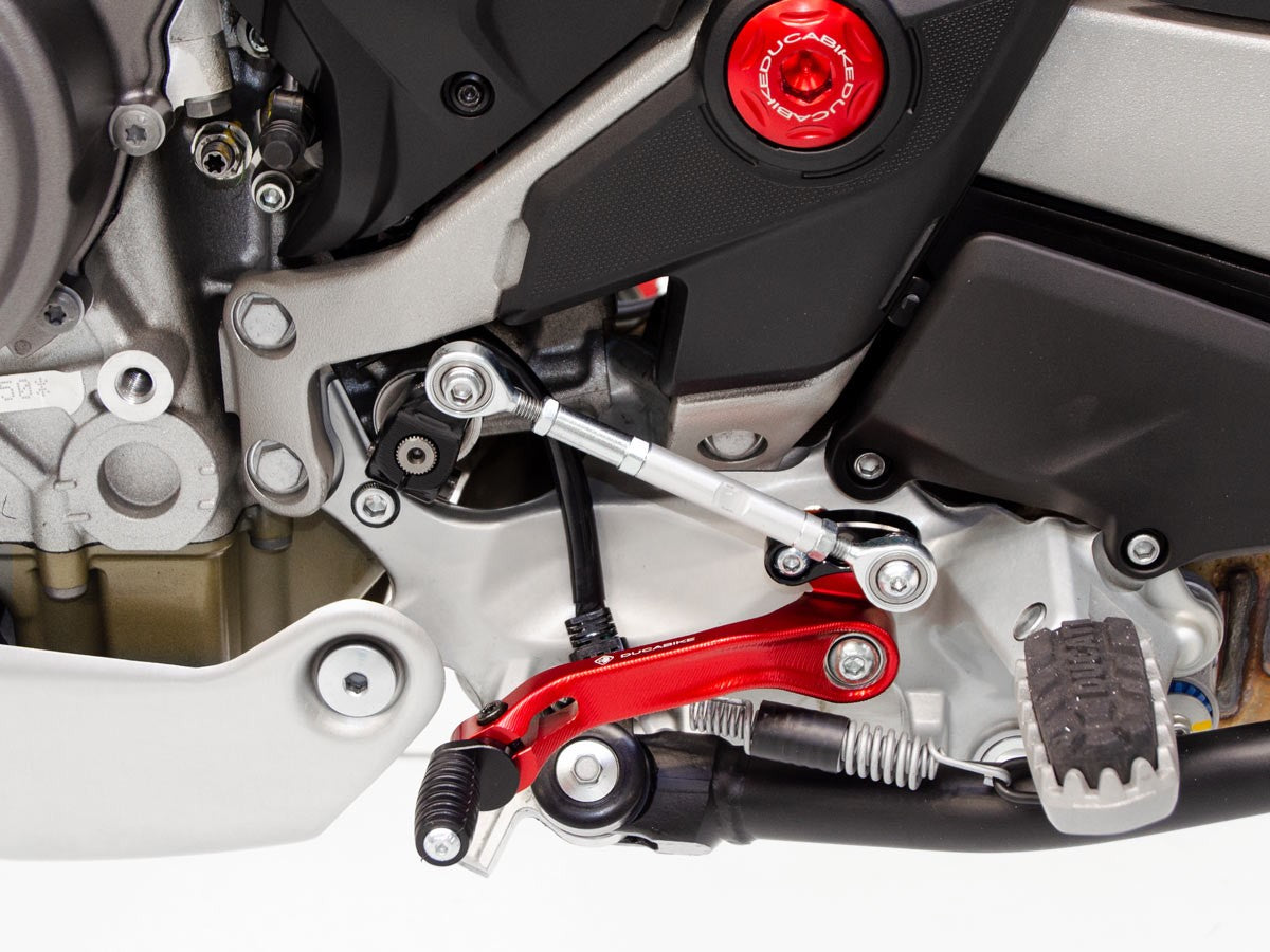 DBK Special Parts (Ducabike) Reverse Shift (GP) Linkage for Ducati Multistrada V4 (No Quickshifter)