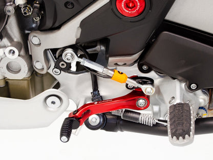 DBK Special Parts (Ducabike) Reverse Shift (GP) Linkage for Ducati Multistrada V4 S / Sport / Pikes Peak (With Quickshifter)
