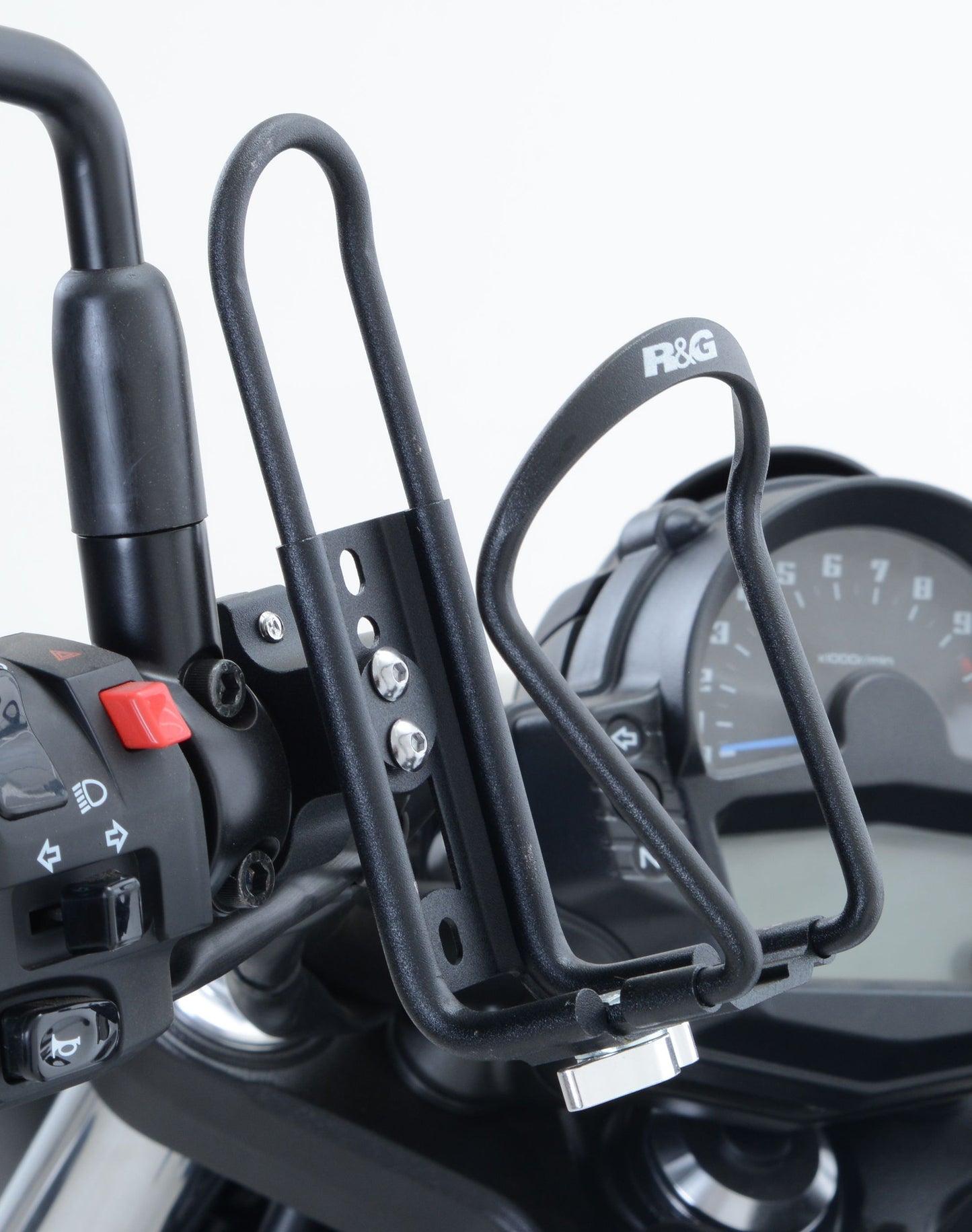 R&G Racing Fully Adjustable Bottle Cage for Motorcycles