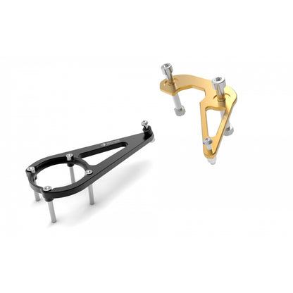 DBK Special Parts (Ducabike) Steering Damper Mount for the Ducati Scrambler Desert Sled