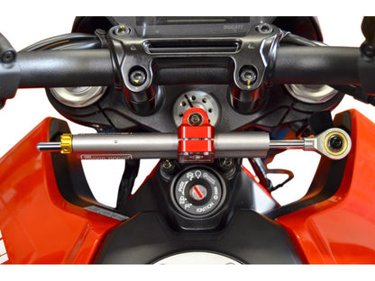 DBK Special Parts (Ducabike) Steering Damper Mount for the Ducati Hypermotard 950 / SP