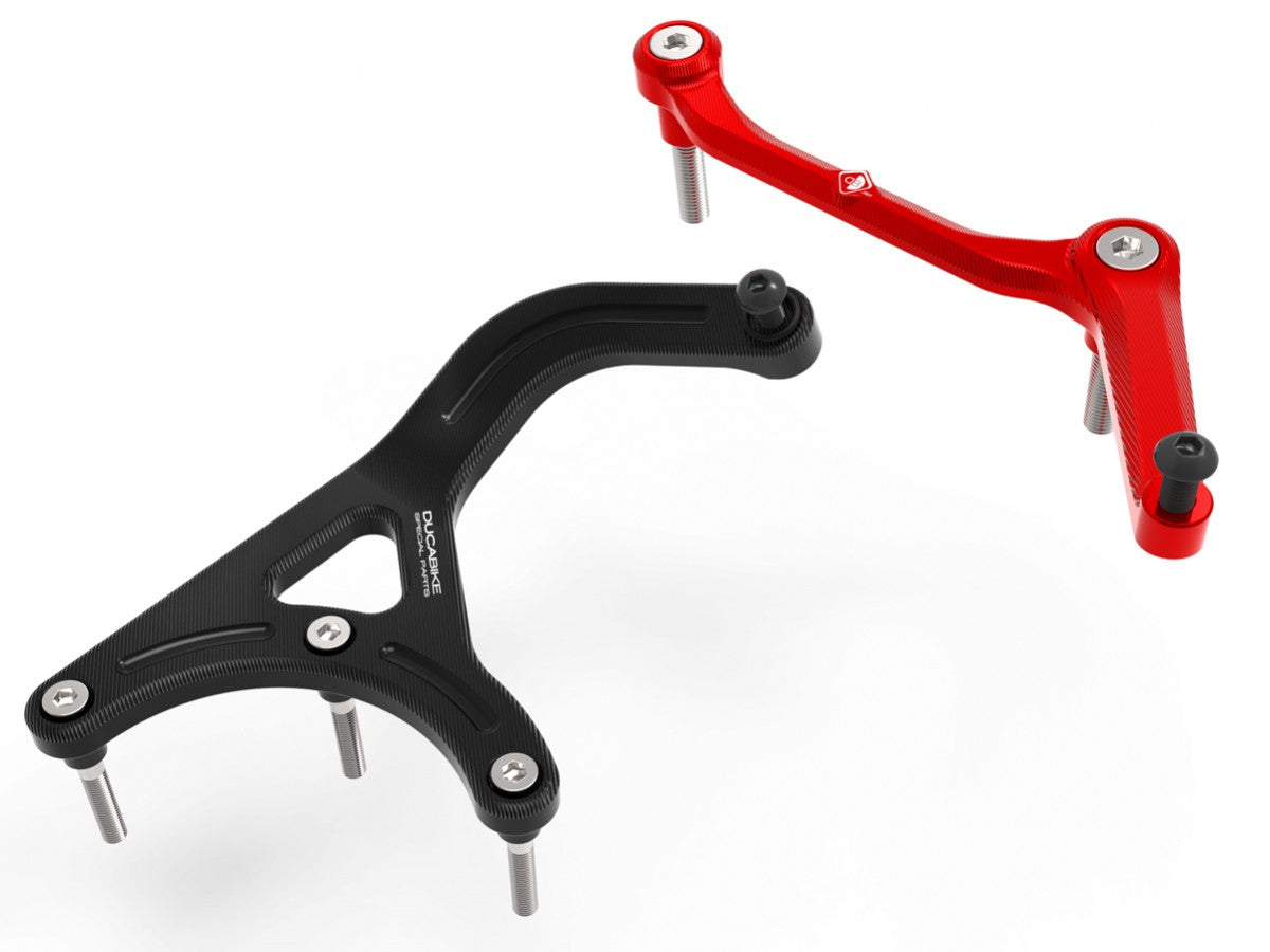 DBK Special Parts (Ducabike) Steering Damper Mount Kit for the Ducati Multistrada V4 / S / Sport