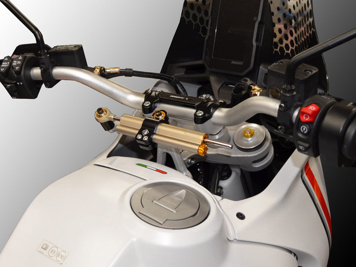 DBK Special Parts (Ducabike) Ohlins Steering Damper Mount for the Ducati DesertX