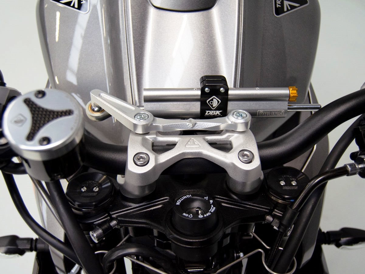 DBK Special Parts (Ducabike) Steering Damper Mount Kit for Triumph Street Triple 765 (2017+)