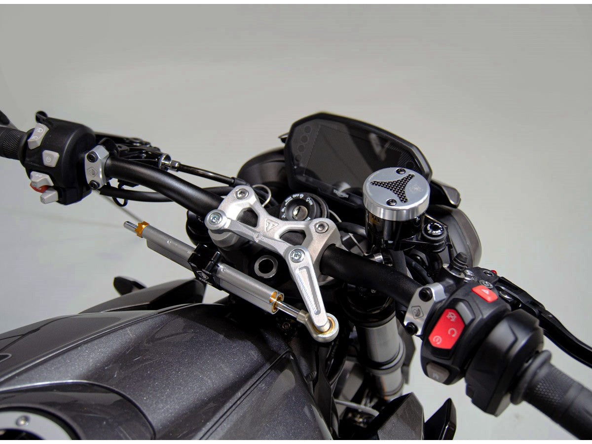 DBK Special Parts (Ducabike) Steering Damper Mount Kit for Triumph Street Triple 765 (2017+)