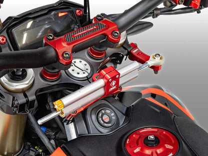 DBK Special Parts (Ducabike) Steering Damper Mount Kit for Ducati Hypermotard 698 Mono