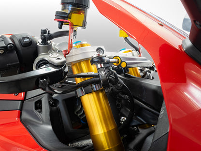 DBK Special Parts (Ducabike) Steering Damper Mount Kit for Ducati Panigale V2 / S (2025+)