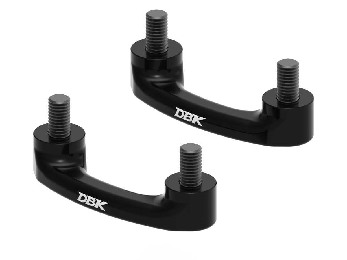 DBK Special Parts (Ducabike) Passenger Rearset / Foot peg Blanking Plate Set / Racing Tie Down Hooks for Ducati Panigale / Streetfighter V4