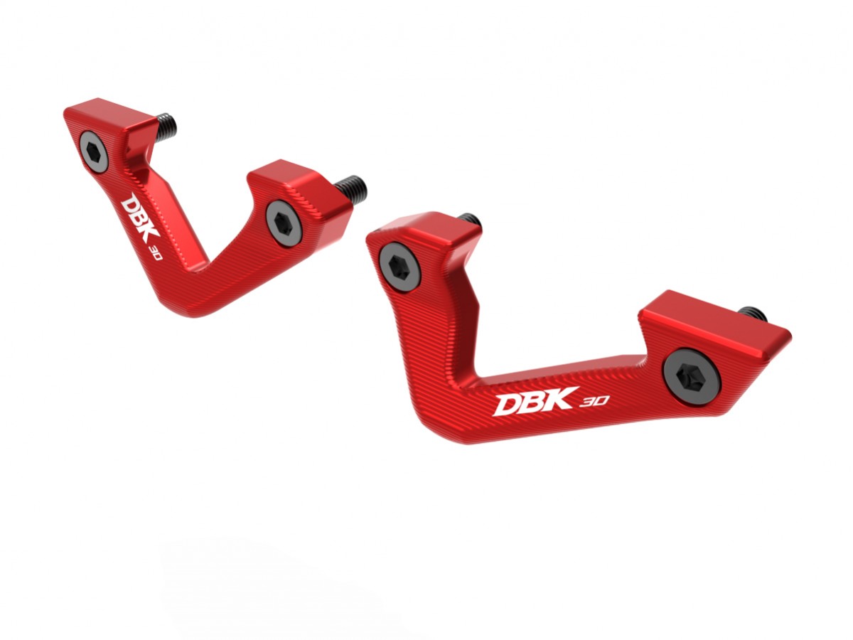 DBK Special Parts (Ducabike) Passenger Rearset / Foot peg Blanking Plate Set / Racing Tie Down Hooks for Ducati Panigale / Streetfighter V2 (2025+)