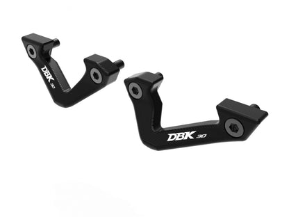 DBK Special Parts (Ducabike) Passenger Rearset / Foot peg Blanking Plate Set / Racing Tie Down Hooks for Ducati Panigale / Streetfighter V2 (2025+)
