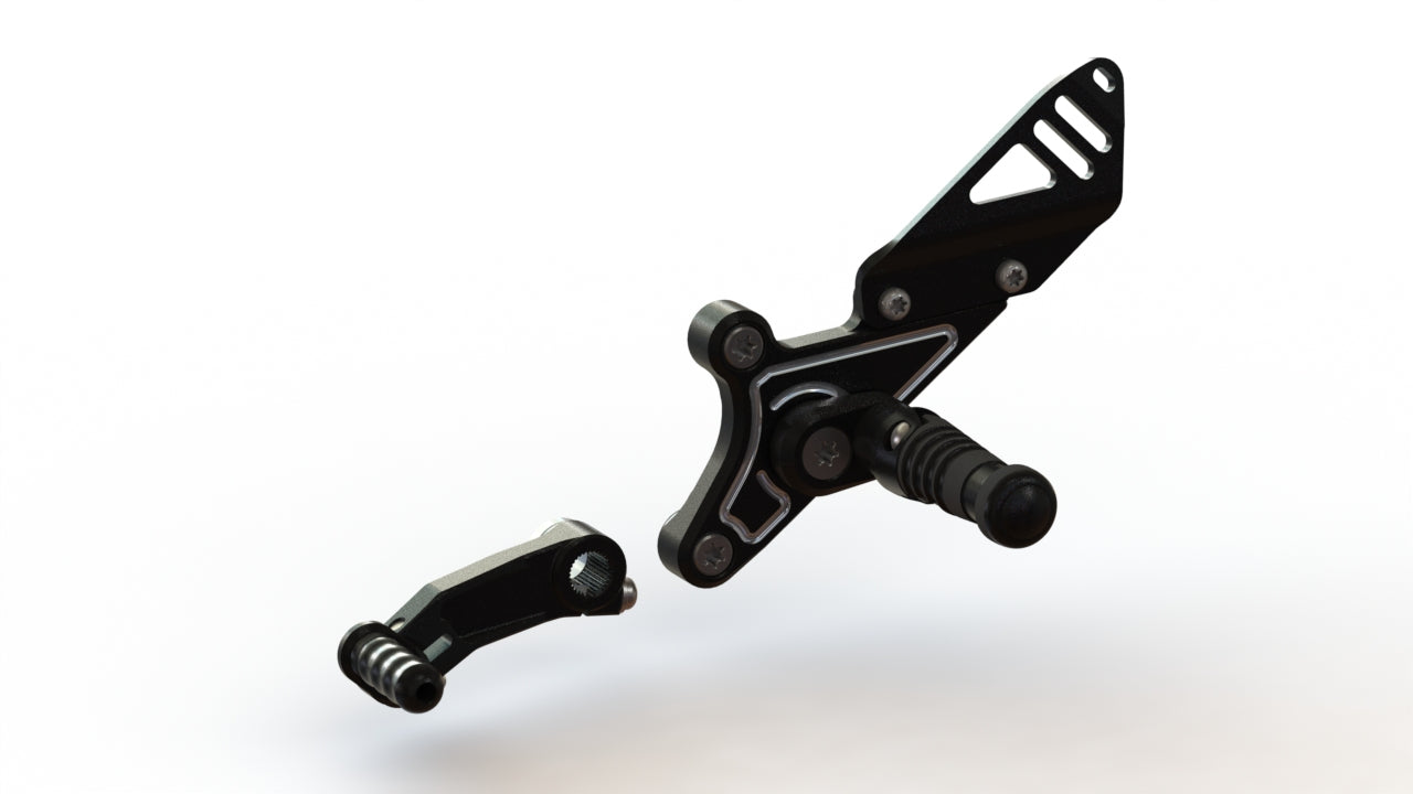 Gilles RCT10GT Rearsets for the BMW R nineT / Pure / Scrambler / Urban G/S /5