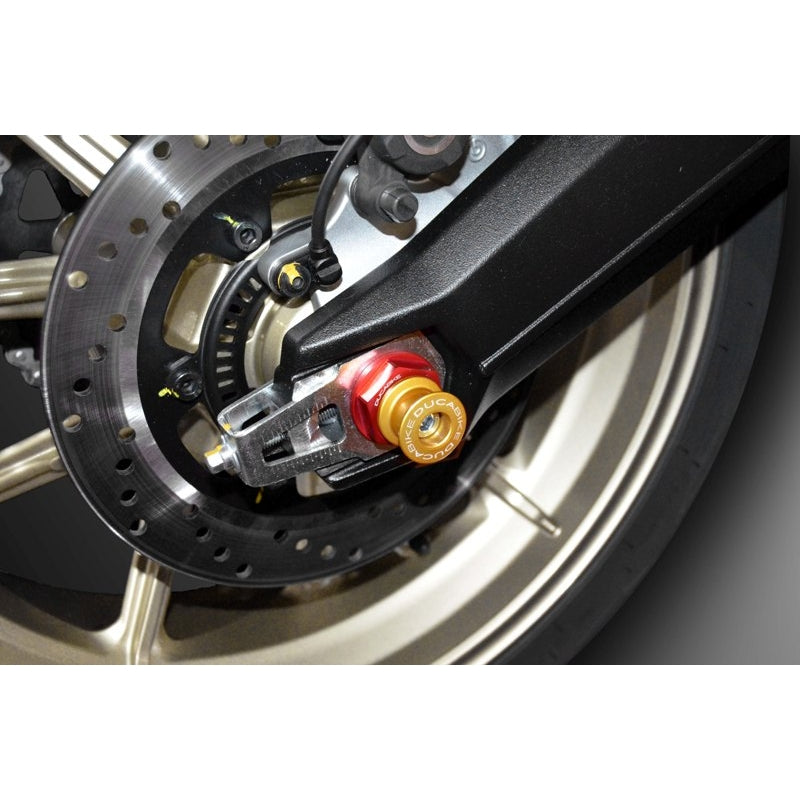 DBK Special Parts (Ducabike) Rear Swing Arm Spools (for rear stand) for Ducati Scrambler & Monster 797 / 696