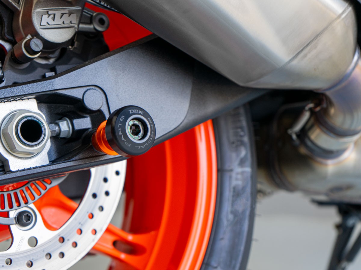 DBK Special Parts (Ducabike) Rear Swing Arm Spools (for rear stand) for KTM 990 / 890 / 790 Duke