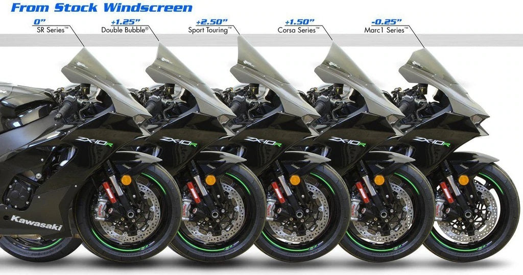 Zero Gravity Racing Windshields for the Kawasaki ZX-10R (2021+)