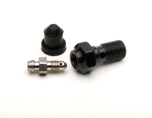 Spiegler Aluminum Banjo Bolt W/ Built in Bleeder - Clutch Slaves and Brake Calipers