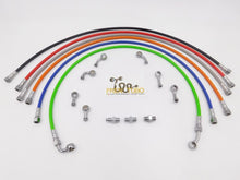 Fren Tubo Carbotech Carbon Fiber, Kevlar or Stainless Complete Brake Line Kit for the Yamaha X-MAX 250 (10-13)