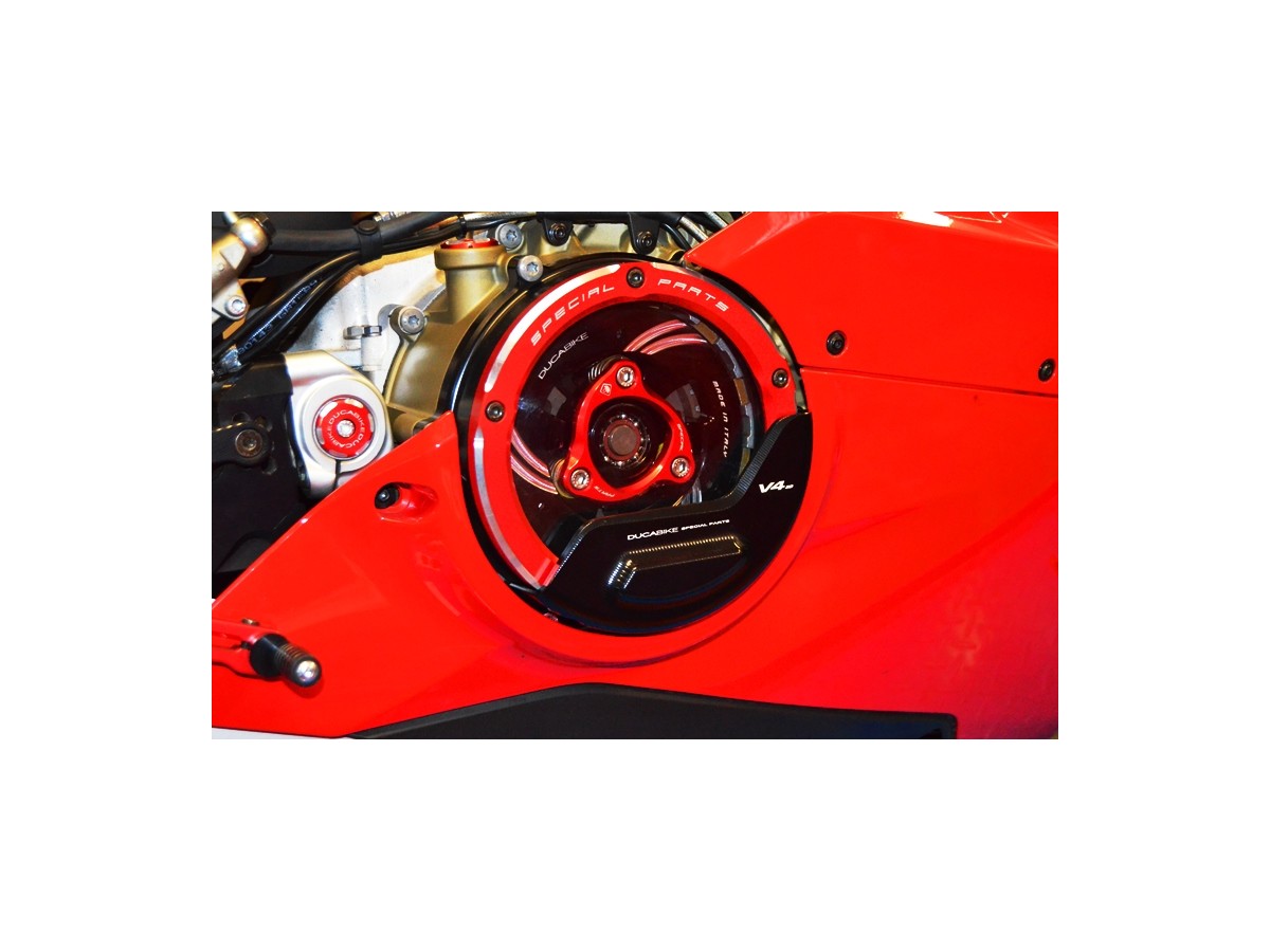 DBK Special Parts (Ducabike) Clutch Cover / Slider for Pangiale / Streetfighter / Multistrada V4 / S/ Speciale