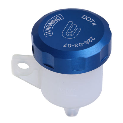 Oberon Small Round Billet Clutch/Rear Brake Reservoir Cap