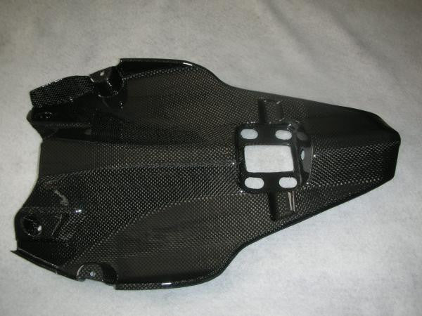 CARBONVANI - DUCATI 848 / 1098 & 1198 CARBON FIBER UNDER SEAT COVER (2007-13)