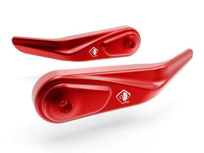 DBK Special Parts (Ducabike) Billet Hand Guard Protectors With Slider for the 2015+ Ducati Multistrada 1260 / 1200 / 950 and Hypermotard 950