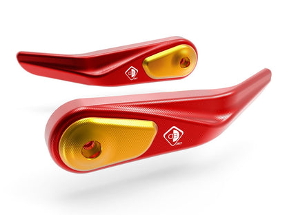 DBK Special Parts (Ducabike) Billet Hand Guard Protectors With Slider for the 2015+ Ducati Multistrada 1260 / 1200 / 950 and Hypermotard 950