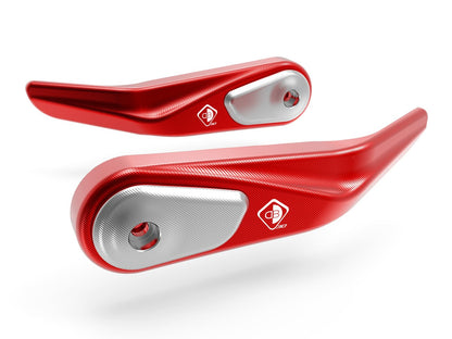 DBK Special Parts (Ducabike) Billet Hand Guard Protectors With Slider for the 2015+ Ducati Multistrada 1260 / 1200 / 950 and Hypermotard 950