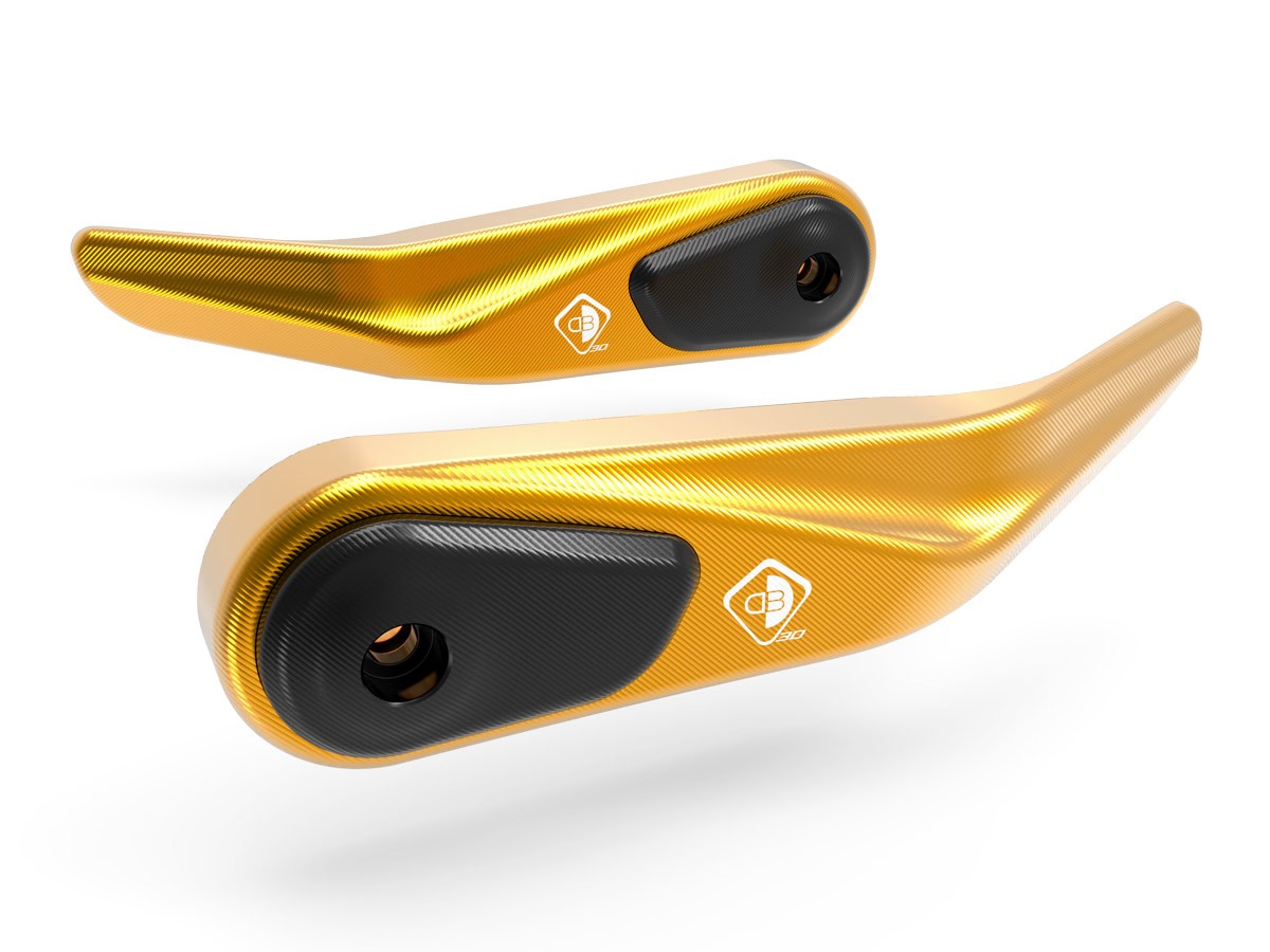DBK Special Parts (Ducabike) Billet Hand Guard Protectors With Slider for the 2015+ Ducati Multistrada 1260 / 1200 / 950 and Hypermotard 950