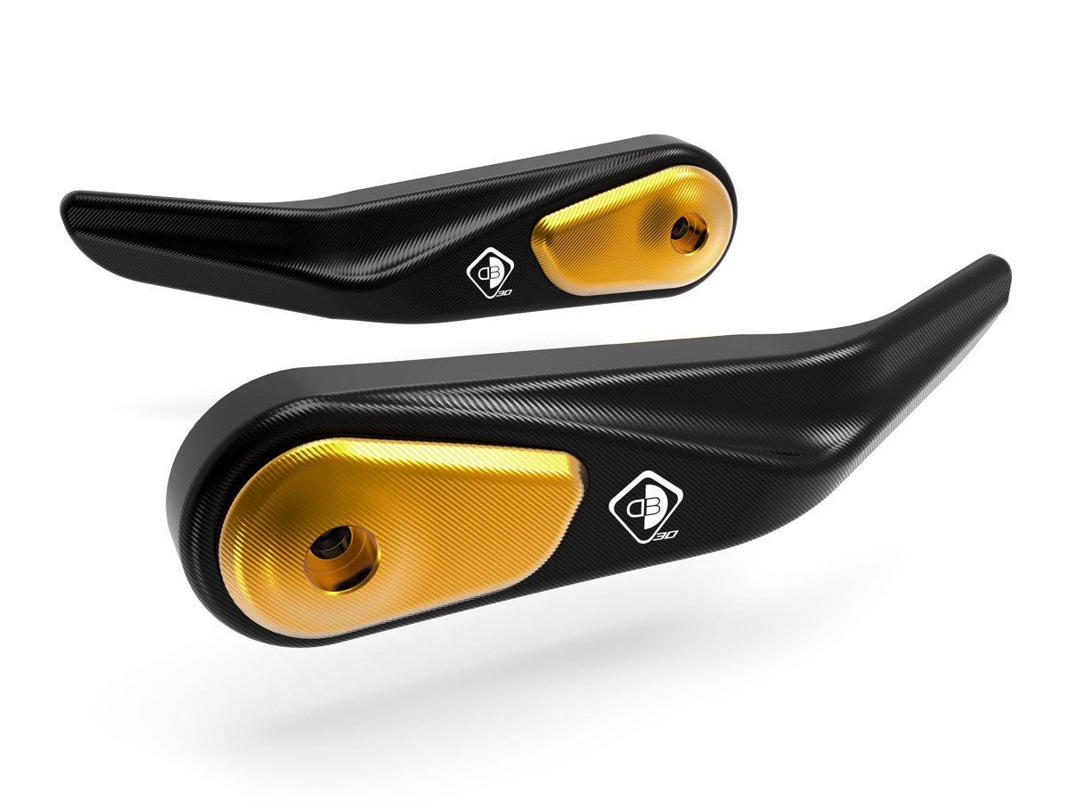 DBK Special Parts (Ducabike) Billet Hand Guard Protectors With Slider for the 2015+ Ducati Multistrada 1260 / 1200 / 950 and Hypermotard 950