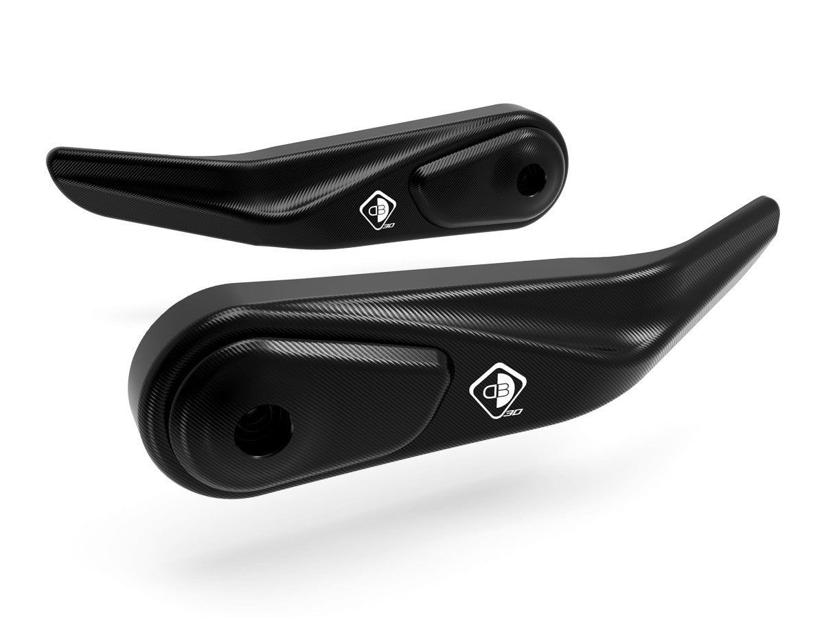 DBK Special Parts (Ducabike) Billet Hand Guard Protectors With Slider for the 2015+ Ducati Multistrada 1260 / 1200 / 950 and Hypermotard 950