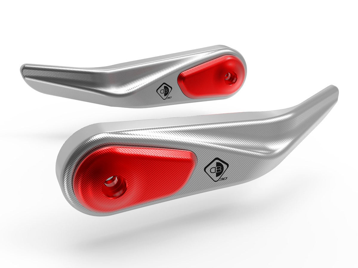 DBK Special Parts (Ducabike) Billet Hand Guard Protectors With Slider for the 2015+ Ducati Multistrada 1260 / 1200 / 950 and Hypermotard 950