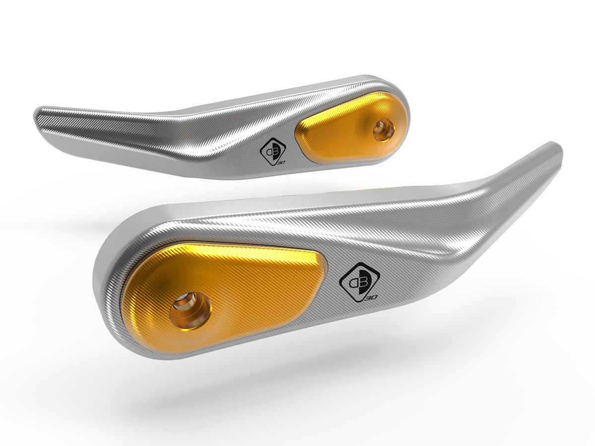 DBK Special Parts (Ducabike) Billet Hand Guard Protectors With Slider for the 2015+ Ducati Multistrada 1260 / 1200 / 950 and Hypermotard 950