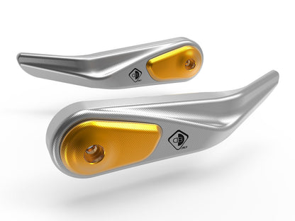 DBK Special Parts (Ducabike) Billet Hand Guard Protectors With Slider for the 2015+ Ducati Multistrada 1260 / 1200 / 950 and Hypermotard 950