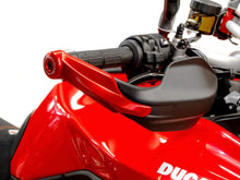 DBK Special Parts (Ducabike) Billet Hand Guard protectors for the Ducati Multistrada V4 / S / Sport and Hypermotard 698 Mono
