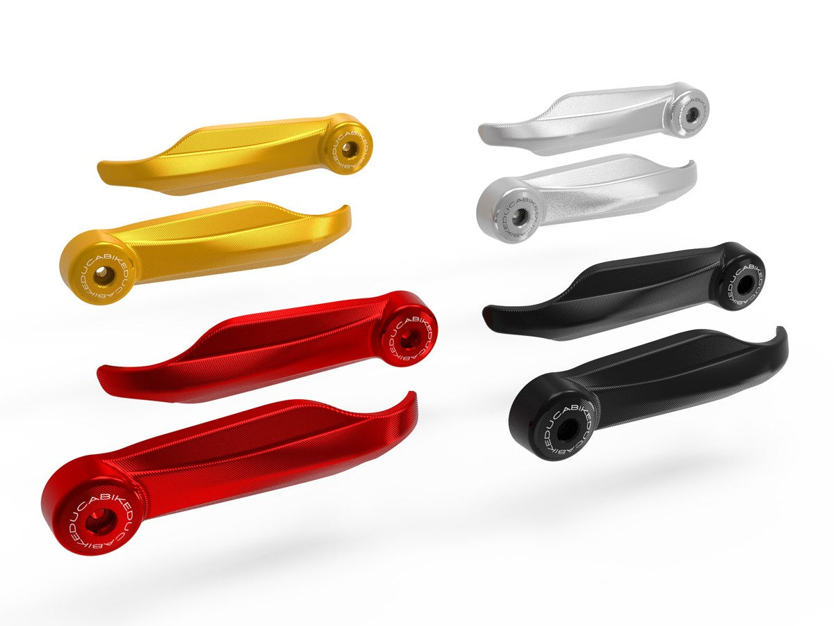 DBK Special Parts (Ducabike) Billet Hand Guard protectors for the Ducati Multistrada V4 / S / Sport and Hypermotard 698 Mono
