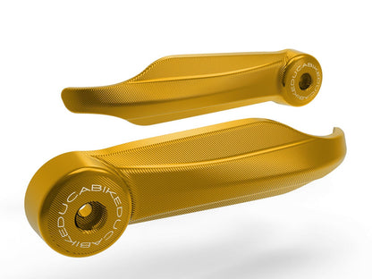 DBK Special Parts (Ducabike) Billet Hand Guard protectors for the Ducati Multistrada V4 / S / Sport and Hypermotard 698 Mono