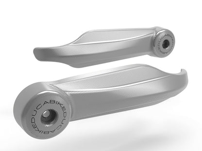 DBK Special Parts (Ducabike) Billet Hand Guard protectors for the Ducati Multistrada V4 / S / Sport and Hypermotard 698 Mono
