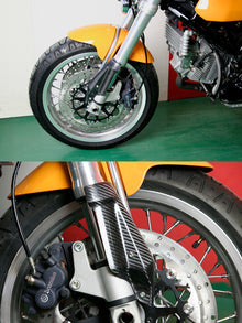 CARBONDRY - DUCATI SPORTS CLASSICS CARBON FIBER FRONT FORK GUARDS