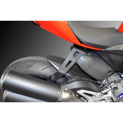 DBK Special Parts (Ducabike) Exhaust Support for Euro Spec Ducati Panigale 959  - Passenger Peg Delete