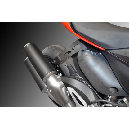 DBK Special Parts (Ducabike) Exhaust Support for Euro Spec Ducati Panigale 959  - Passenger Peg Delete