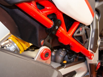 DBK Special Parts (Ducabike) Exhaust Support Bracket for Multistrada V4 (21-24 only) replaces OE Passenger Footpeg - Delete