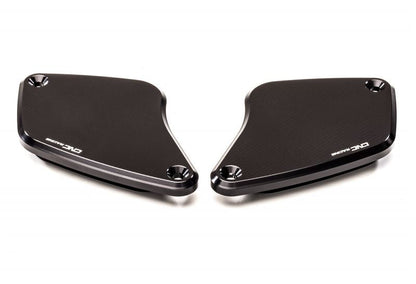 CNC Racing 'Streaks' Front Brake & Clutch Reservoir Caps for Ducati Diavel / XDiavel