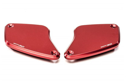 CNC Racing 'Streaks' Front Brake & Clutch Reservoir Caps for Ducati Diavel / XDiavel