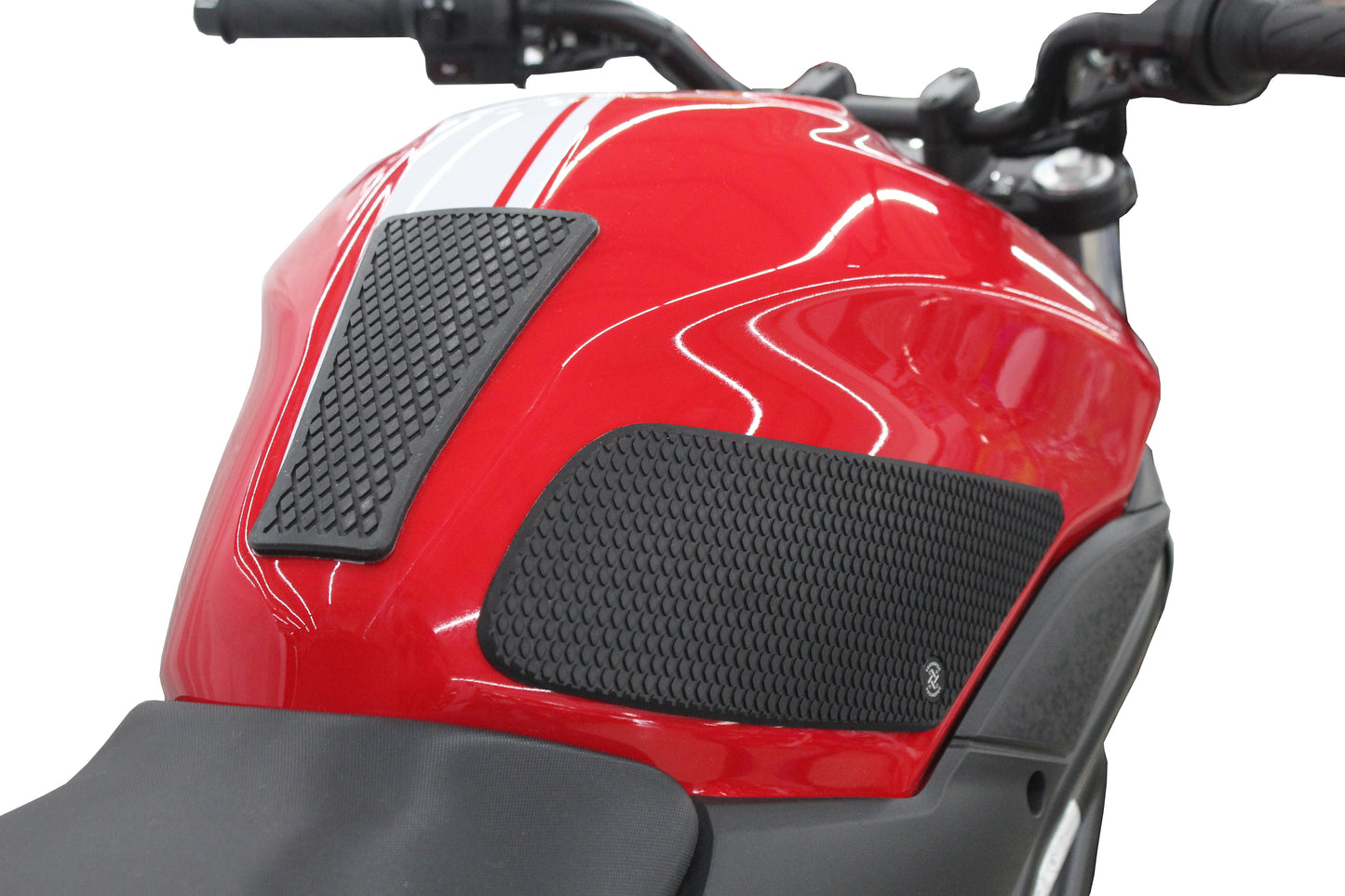 TechSpec Tank Grip Pads for the Suzuki SV650 (2016+)  - Half Tank pad kit