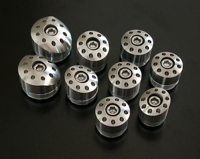 Motocorse Aluminum or Titanium Frame plugs for Ducati Streetfighter 1098 & 848