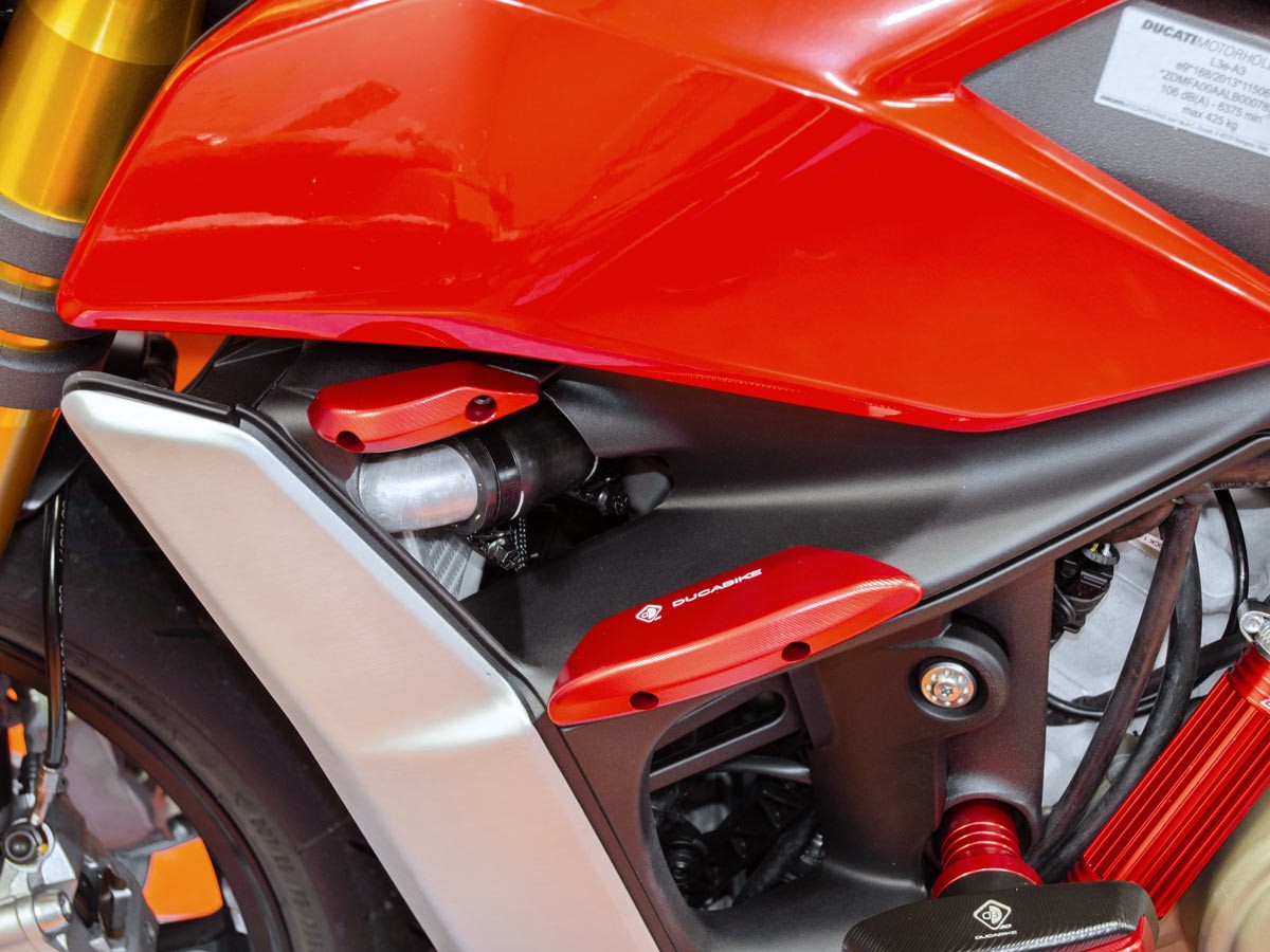 DBK Special Parts (Ducabike) Billet Winglet Cover Kit for Ducati Streetfighter V4 / S