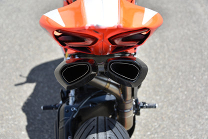 Termignoni High Mount Dual Muffler 2-1-2 'FORCE' Full Exhaust for DUCATI 1199 / 1299 PANIGALE