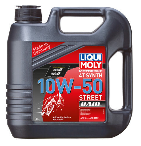Liqui Moly Motorbike 4T Synth 10W-50 Race 4L