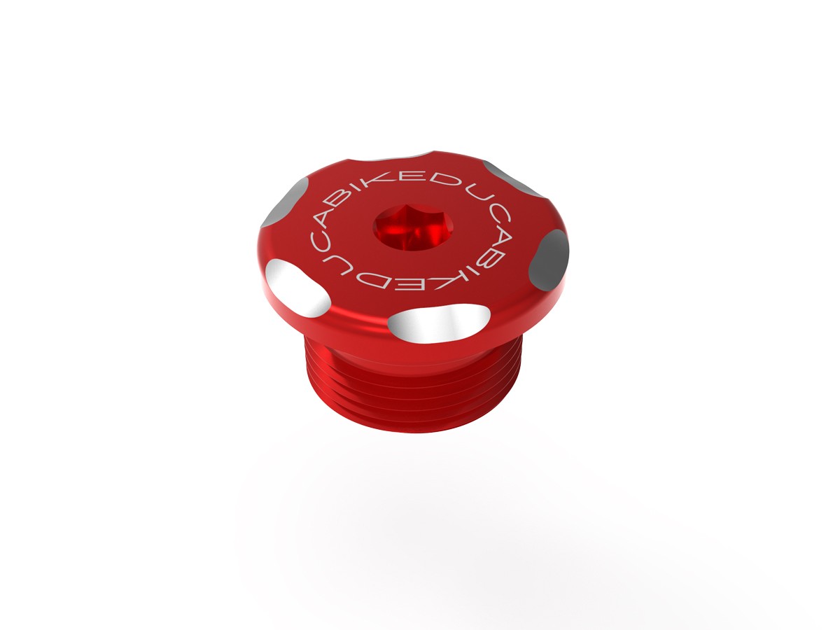 DBK Special Parts (Ducabike) Contrast Cut Stator Inspection Plug for Ducati Streetfighter V2