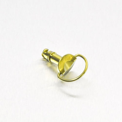Dzus D-Ring Quarter Turn Quick Release Fairing Fastener - Titanium
